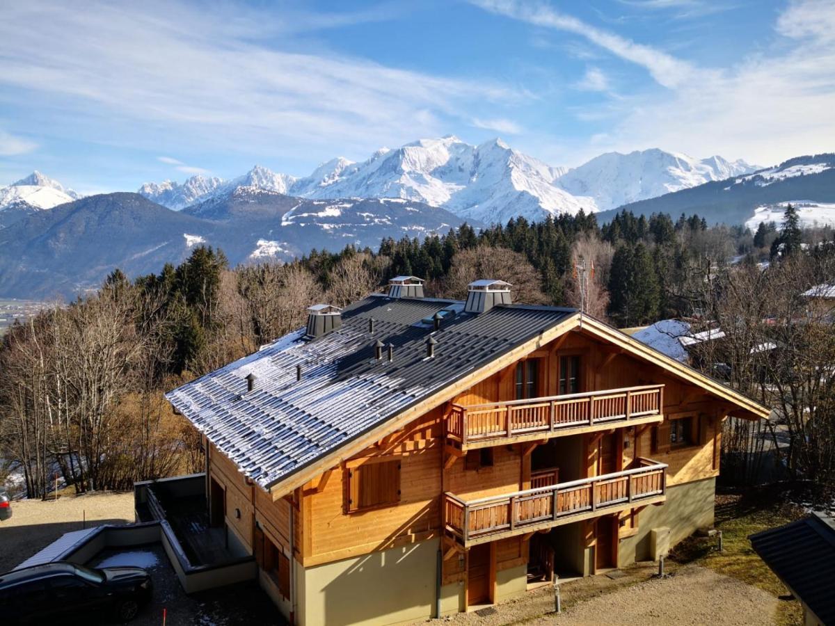 Apartament Les Chalets Pre D'Annie Combloux Zewnętrze zdjęcie